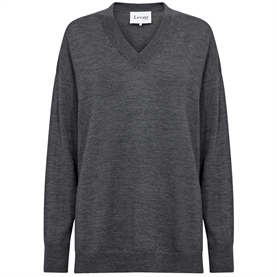 Levete Room LR-ISMAILA 3 Pullover, Dark Grey Melange